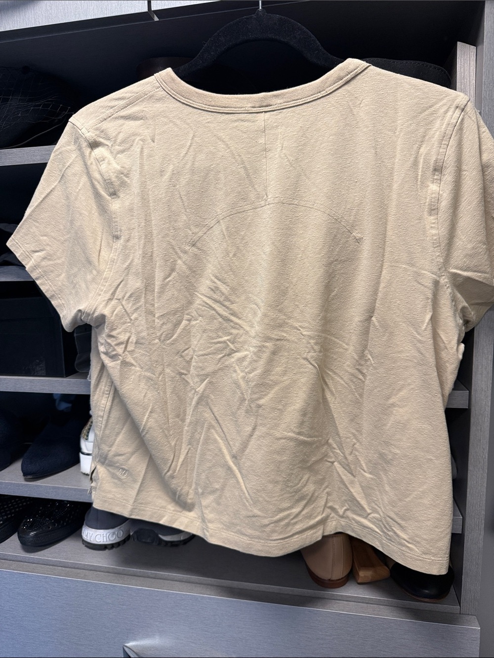lululemon athletica Short Sleeve Crewneck Tee - Light Beige 8 - Picture 2 of 2